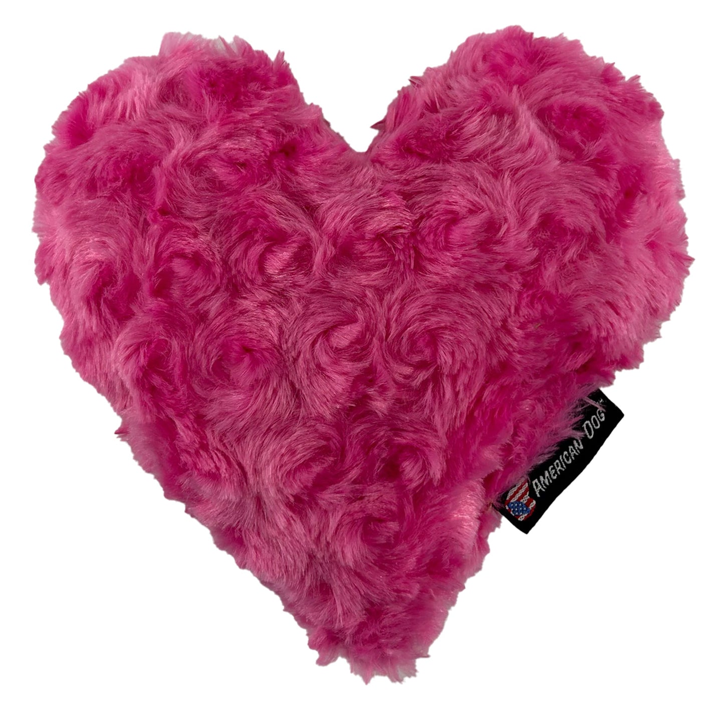 LUCKY DOG $7 Pink Heart Plushie