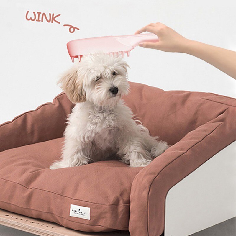 Pets Comb Pets Massage Brush Ozone Pet Grooming Massage Tool To Remove Loose Hairs Charged 400mah